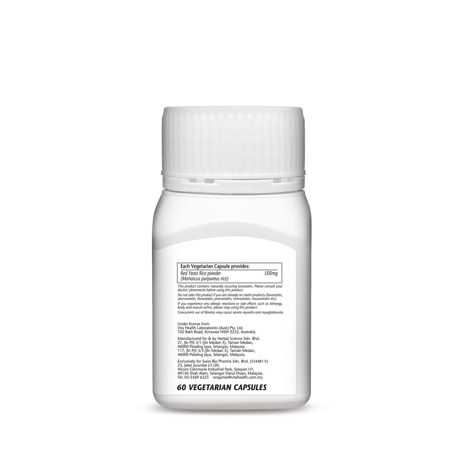 VitaHealth Malaysia Health Supplements Red Yeast Rice