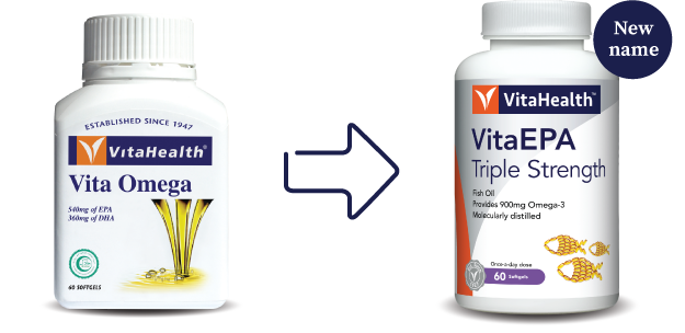 VitaHealth Malaysia Supplement: New Look, Same Quality For Our Health Supplements - VitaEPA Triple Strength