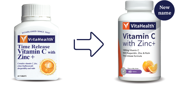 VitaHealth Malaysia Supplement: New Look, Same Quality For Our Health Supplements - Vitamin C with Zinc+