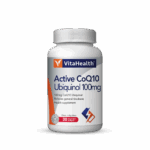 Active CoQ10 Ubiquinol 100mg 30s Front