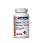 Active CoQ10 Ubiquinol 100mg 30s Front